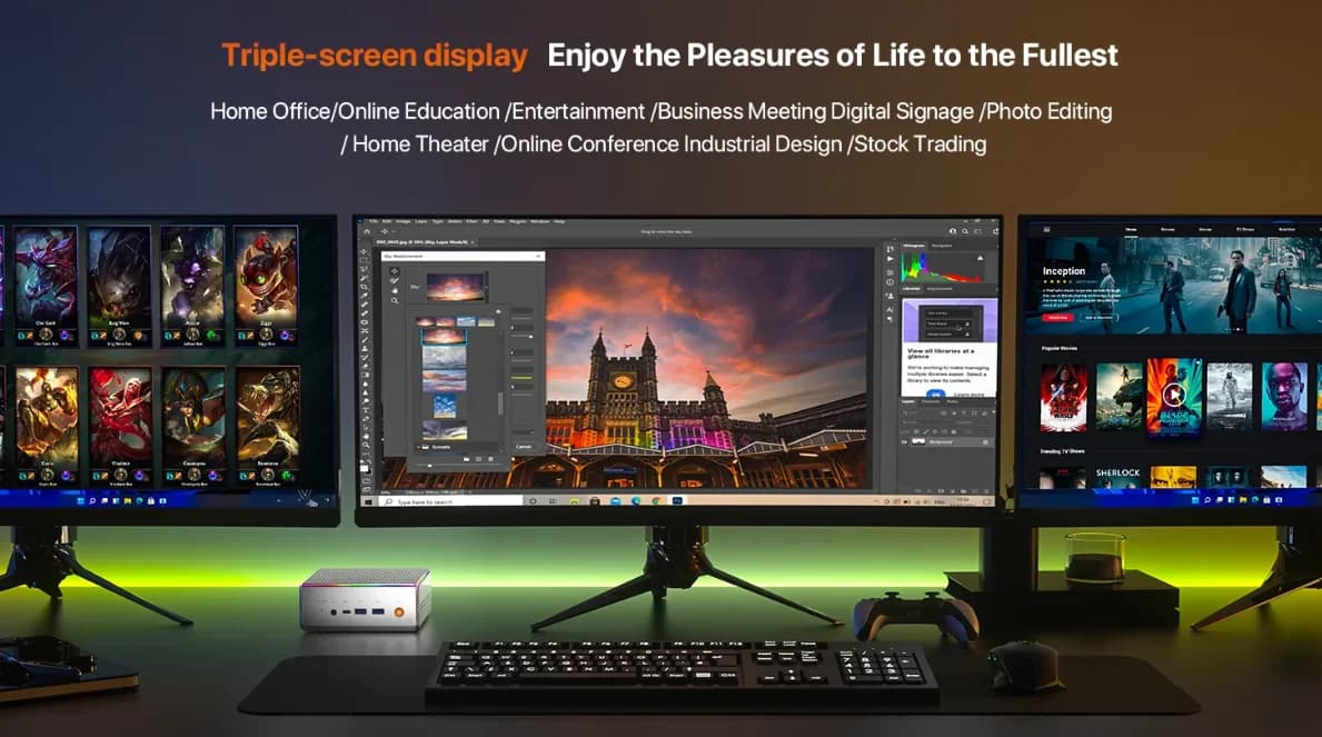 HO4 12650H Mini PC: Compact Chassis with Full-Blown Powerful Performance