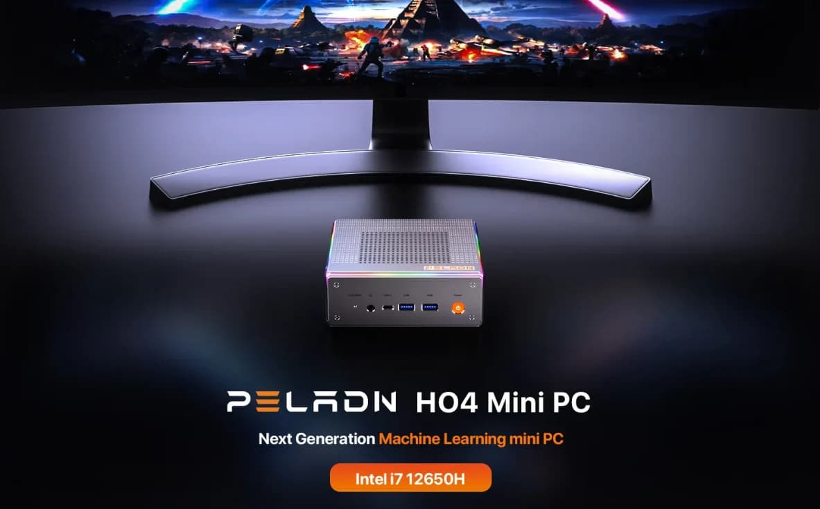 HO4 12650H Mini PC: Compact Chassis with Full-Blown Powerful Performance