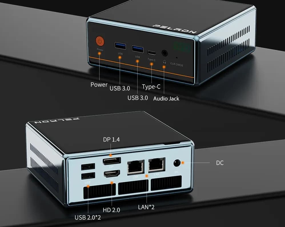 PELADN WO4 5500U: компактный корпус, полноценная производительность