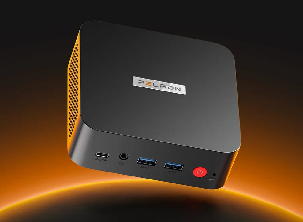 Мини-ПК PELADN WI-8 N150 — компактная рабочая станция с двумя портами LAN и двумя накопителями