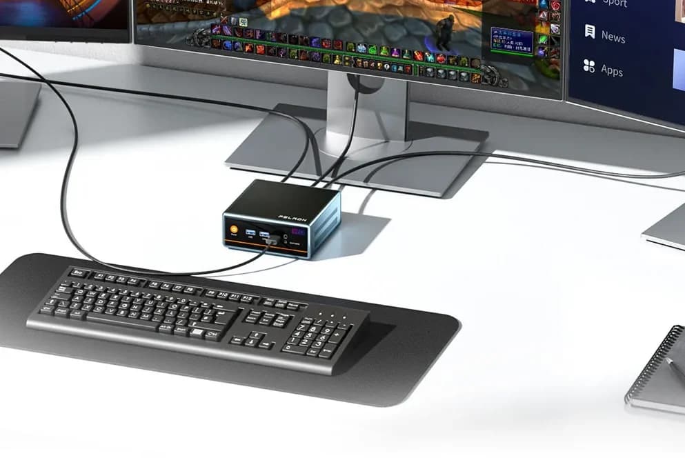 WO4 125H Mini PC:AI & Ultra-thin All-round Flagship Mini Host