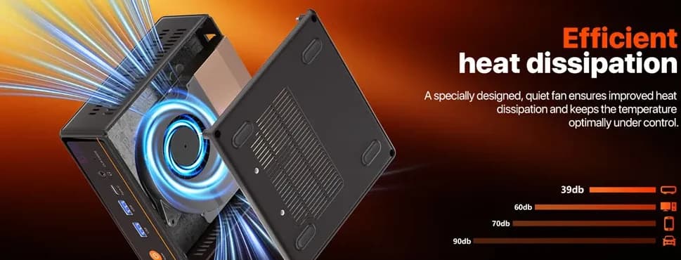 Мини-ПК PELADN WO4 5600H: компактный мощный компьютер для офиса, развлечений и творчества