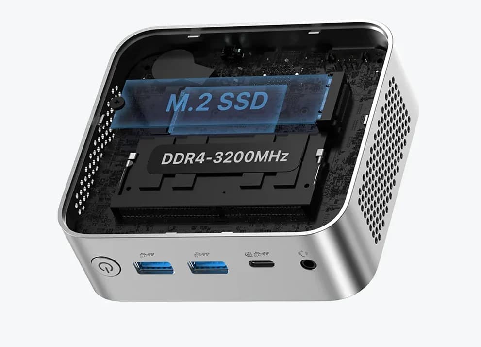 Мини-ПК PELADN WI-9 N150: компактный мощный компьютер для офиса и повседневного использования