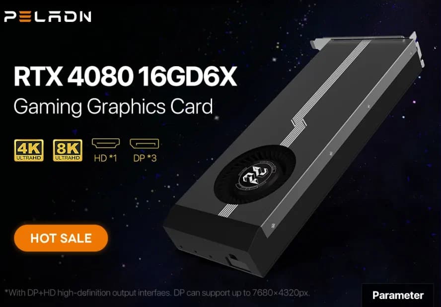 Видеокарта PELADN RTX 4080 16GD6X ShouHeng: универсальная рабочая лошадка для производительности и высококлассных игр