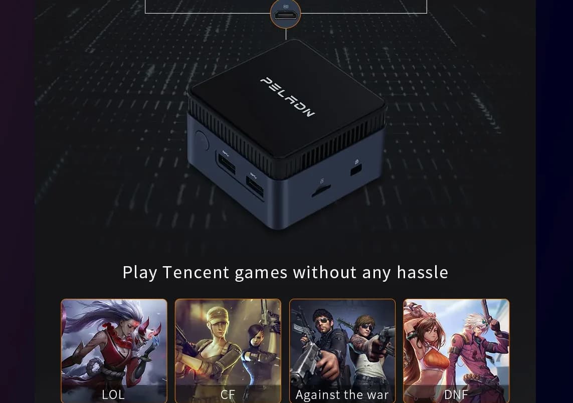 Tiny Chassis, Stable Power! PELADN WI-7 N100 Mini PC – Cost-Effective All-Rounder for Office, Home & Small Business